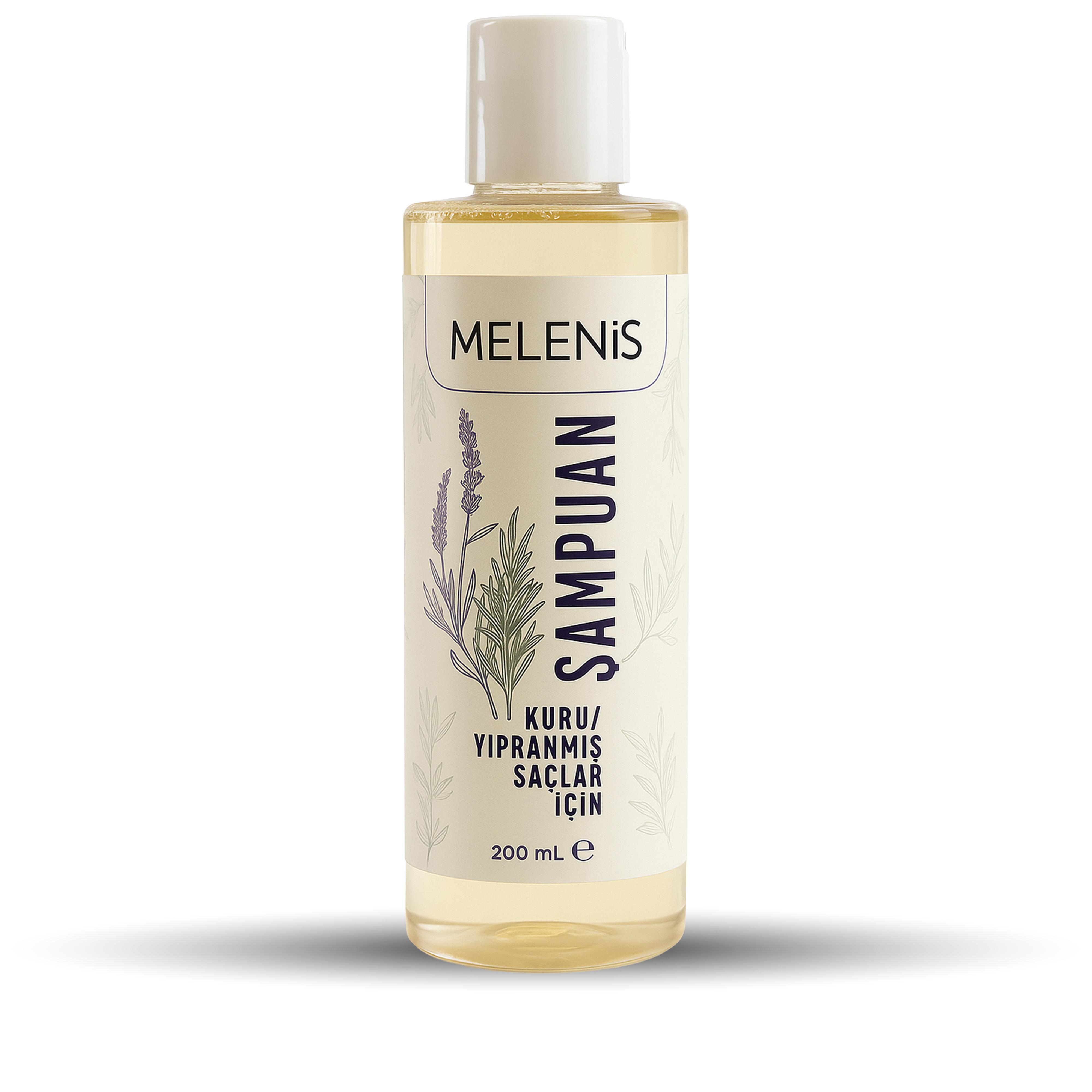 MELENİS%20Doğal%20Şampuan%20–%20Kuru%20ve%20Yıpranmış%20Saçlar%20İçin%20(200%20mL)